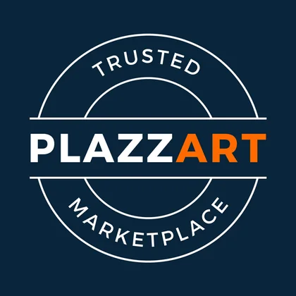 Logo de la marketplace d’art Plazzart